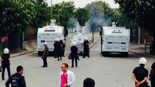 Ankara'da Soma yürüyüşüne polis müdahalesi!