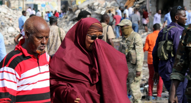 Somali'deki patlamada ölü sayısı 137'ye çıktı!