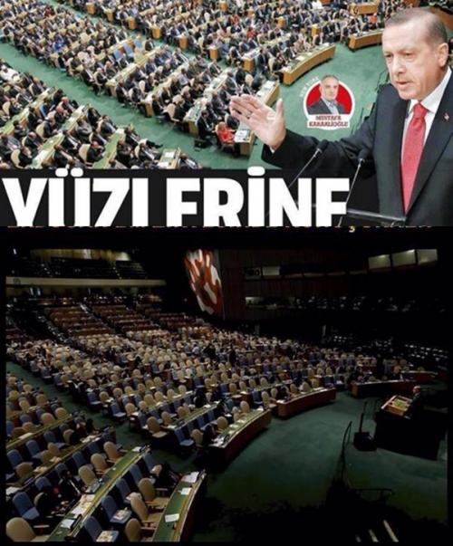 Star, Erdoğan konuşurken boş kalan BM salonunu Photoshop'la doldurdu!