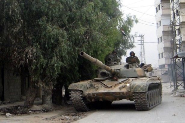 Suriye ordusu saldırıya geçti