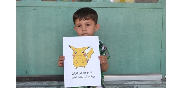 Suriyeli çocuklar: Buradayım, gelin ve beni kurtarın!
