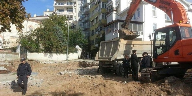 Tepkilerin ardından Cihangir Roma Parkı’na sosyal tesis yapımı durduruldu