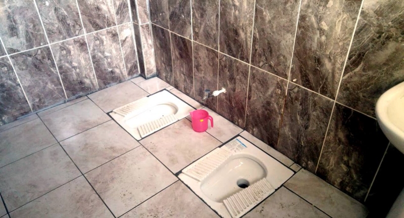 Tokat Belediyesi'nin yaptığı tuvaletler alay konusu oldu