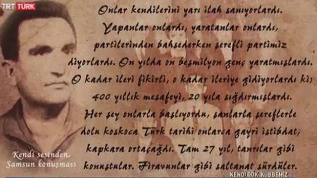TRT belgeseli: Atatürk yedi, içti, kustu, köylüyü soydu!