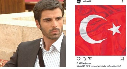 Türk bayrağı için 'Rıfkı cumhuriyetinin bayrağı değil mi bu?' diyen Mehmet Akif Alakurt hakkında soruşturma başlatıldı