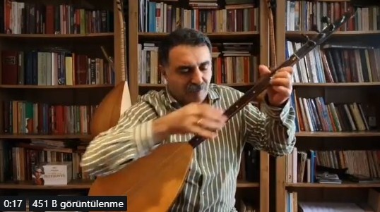 Twitter hesabından bağlama çalan Erdal Erzincan sonunda 'Her şey çok güzel olacak' dedi