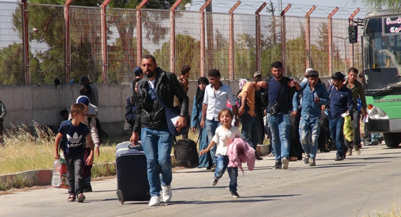 Ülkelerine giden Suriyeliler geri dönüyor