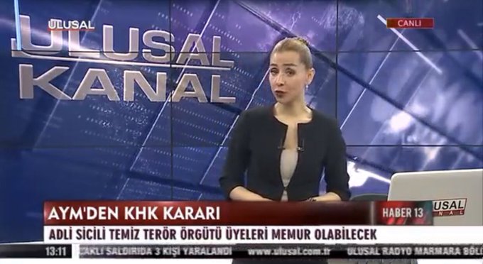 Ulusal Kanal'ın haberi tartışma yarattı:  'Adli sicili temiz olan terör örgütü üyesi'
