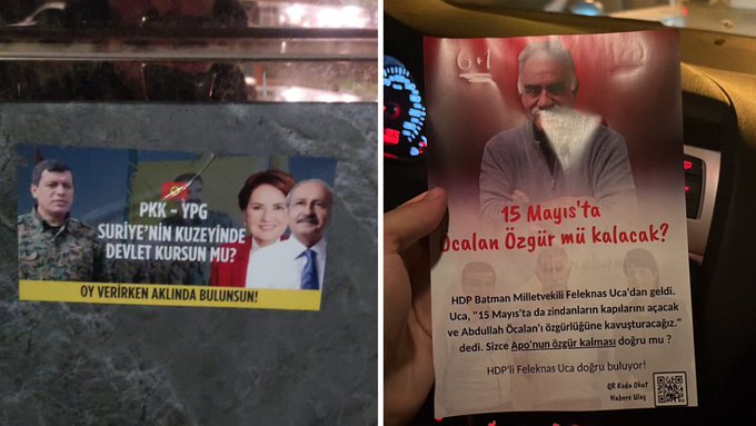 Uşak'ta sahte CHP broşürleri dağıtıldı