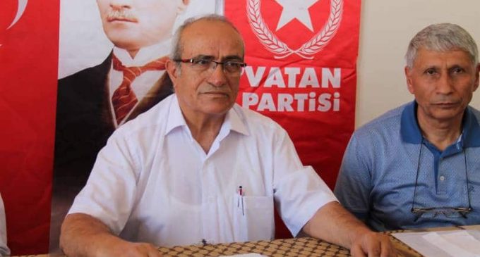 Vatan Partisi yöneticisi Mehmet Bedri Gültekin istifa etti