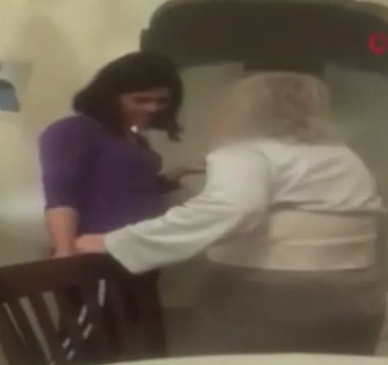 Yaşlı kadına terlik fırlatan Özbek bakıcının 3 buçuk yıla kadar hapsi istendi