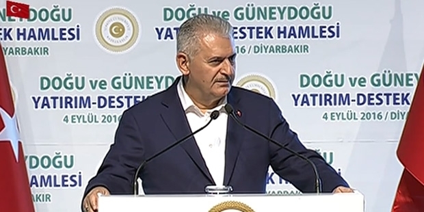 Yıldırım Diyarbakır'da: 3 yeni stad, 51 karakol, 36 bin yeni konut yapacağız!