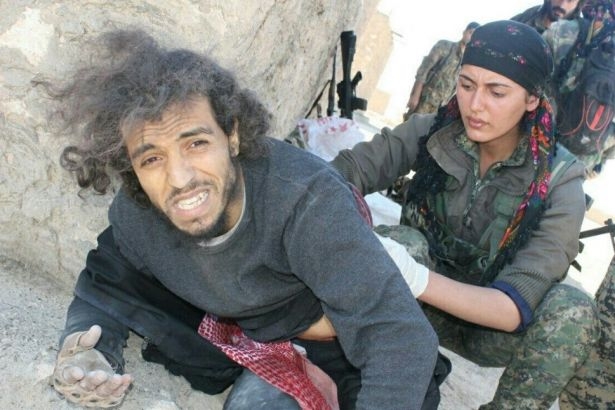 YPG Şeddadi'de bir IŞİD'li yakaladı!