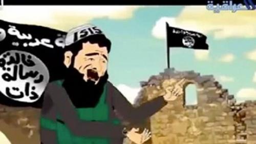 IŞİD çizgi film oldu!
