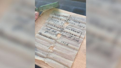 ABD'de şişe içinde denize atılmış 95 yıllık not buldu 