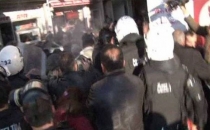 Aksaray'da eylemcilere polis saldırısı!