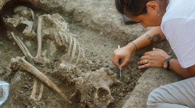 Bilecik'te 8 bin 500 yıllık insan iskeleti bulundu