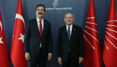 CHP lideri Kılıçdaroğu, TİP Genel Başkanı Erkan Baş'ı kabul etti 