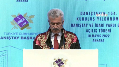Danıştay Başkanı Yiğit: Anayasa iktidar ve güç arayışında olan oluşumlara imkan ve cesaret veriyor