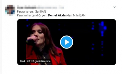 Demet Akalın'ın türküsü sosyal medyanın gündeminde: Mihr-İBAN