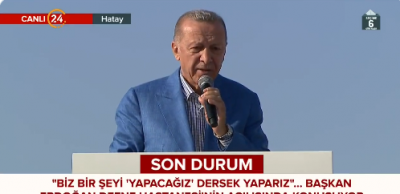 Erdoğan: Burada Kılıçdaroğlu yüzde 90 oy aldı, bizi bunlar ilgilendirmez, biz ayrım yapmayız