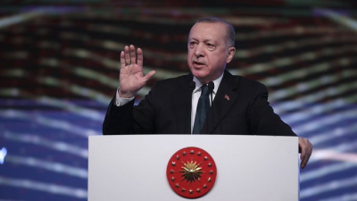 Erdoğan: Halk Bank'tan Paraf, Troy, Esnaf kredi kartı bulunan esnafımız 3 ay ödemesiz toplam 12 ay vadeli ve yüzde 9,75 gibi düşük faizle taksitlendirme yapabilecek
