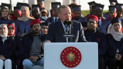 Erdoğan: Kur, faiz, enflasyon şeytan üçgeninde sıkıştırıldığımız ekonomi istikrar mücadelemizi de zaferle neticelendireceğiz