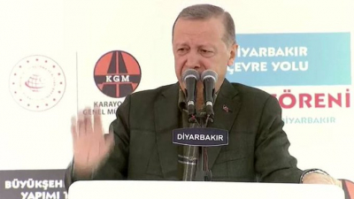 Erdoğan'dan Demirtaş'a: Şu anda Edirne Cezaevi’nde olan zatın Kürtlükle alakası var mı, yok, bu adam Kürt değil