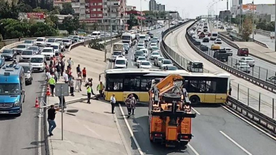 Esenyurt'ta İETT otobüsü kazası