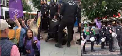 Eskişehir'de TİP'li kadınlara polis müdahalesi: 8 kişi gözaltına alındı