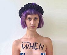 Facebook FEMEN'in sayfasını kapadı!
