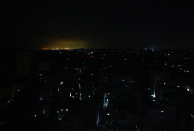 Gazze karanlıkta kaldı