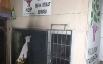 HDP bürosuna molotoflu saldırı!