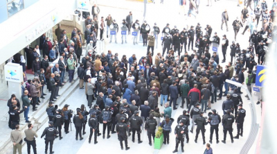 HDP’nin ‘4 Kasım’ açıklamasına polis müdahalesi