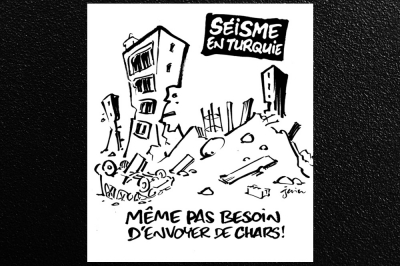 Hz Muhammed karikatürü nedeniyle saldırıya uğrayan Charlie Hebdo, depremle alay etti
