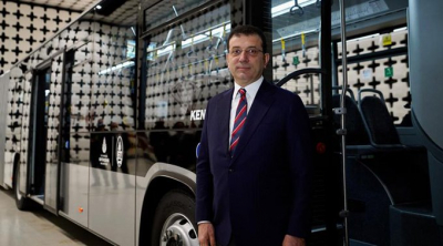 İBB Başkanı İmamoğlu, yeni metrobüsleri test etti 