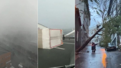 İstanbul'da sağanak ve şiddetli rüzgar hayatı olumsuz etkiledi