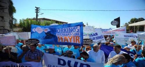 İzmir'de Orkinos eylemi!