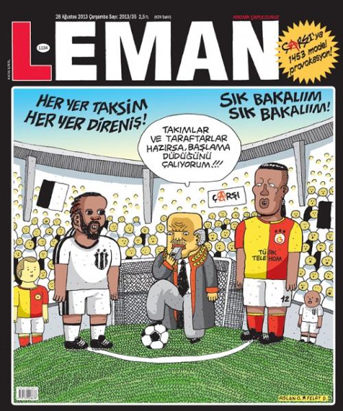 Olaylı Beşiktaş - Galatasaray derbisi Leman kapağında!