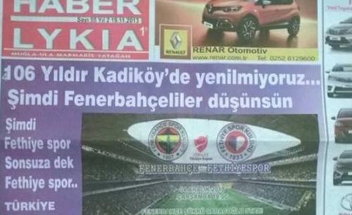 Fenerbahçeliler bu manşete ne diyecek?