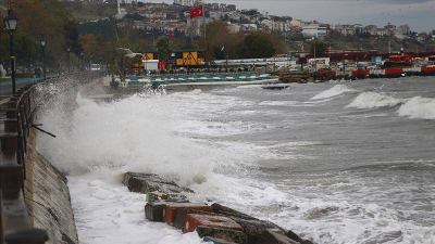 Meteoroloji uyardı: Marmara Denizi'nde yarın fırtına bekleniyor
