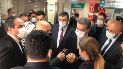 Mustafa Sarıgül, Batman'da hastaneye kaldırıldı