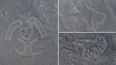 Peru çöllerinde 168 yeni Nazca jeoglifi keşfedildi