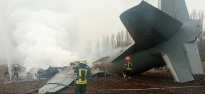 Rusya'da An-26 tipi kargo uçağı düştü, mürettebat hayatını kaybetti