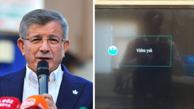 Şanlıurfa'da Davutoğlu programa çıkmadan üç TV kanalının interneti kesildi
