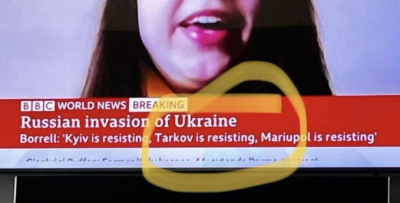Savaşın ardından ABD yanlısı haberleriyle gündeme gelen BBC, video oyunundaki şehri Ukrayna diye geçti