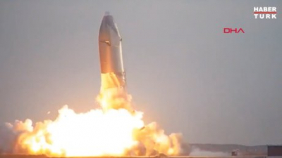 SpaceX’in uzay aracı, inişten sonra patladı 