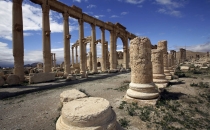 'Suriye ordusu, Palmira'daki tarihi alanı ele geçirdi'