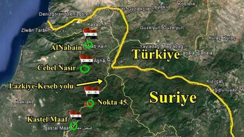 Suriye ordusu Türkiye sınırında!