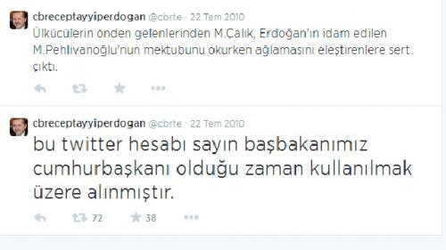 4 yıl önce açılmış Tayyip Erdoğan hesabı şaşırttı!